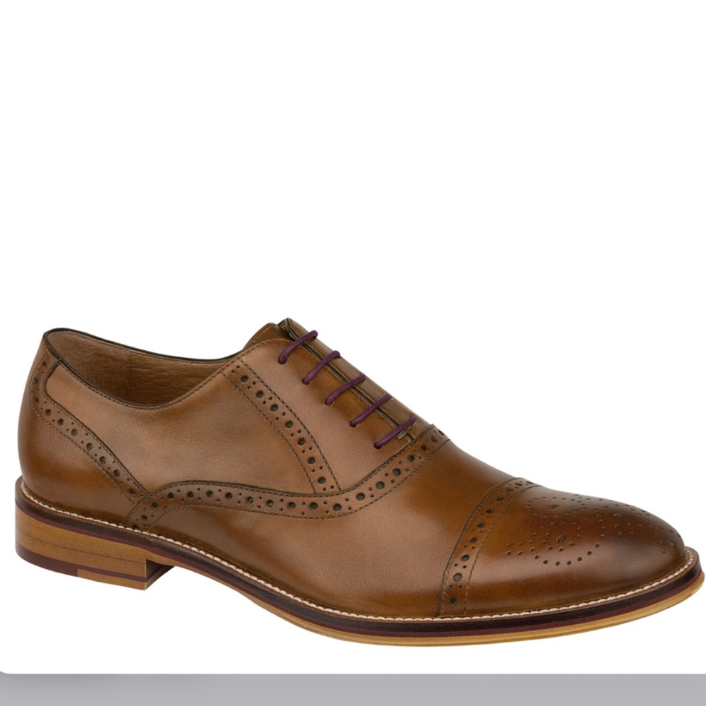 Johnston & Murphy Conard Cap Toe Oxford, 8.5